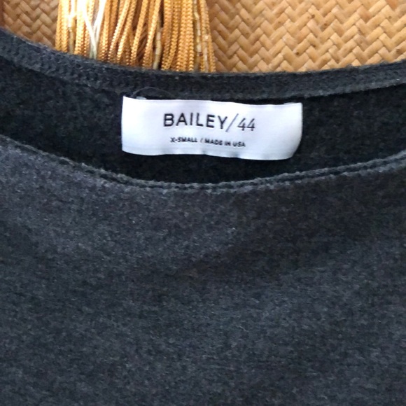 Bailey 44 Dress with faux leather hem - Picture 3 of 3
